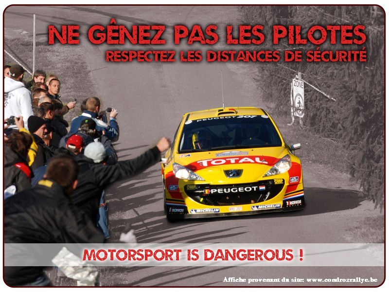 Affiches tirées du Site du Rallye du Condroz * Motor Club de Huy