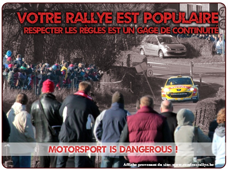 Affiches tirées du Site du Rallye du Condroz * Motor Club de Huy